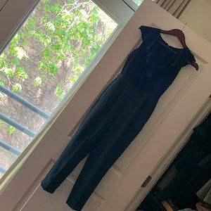 Navy Jumpsuit 00 Petite